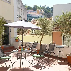 Apartament Costa Do Castelo Terrace, Em Rua Dos Lagares 8